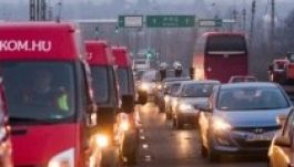 Lebénult Magyarország a szakszervezeti tüntetés miatt