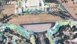 Szó szerint elmozdult a bukaresti parlament épülete