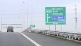 Megnyitották az Arad-Nagylak autópálya egyik szakaszát