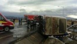 Ketten meghaltak buszbalesetben Szeben megyében