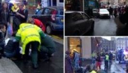 Karácsonyi vásárlókba hajtott egy kukáskocsi, hat halott