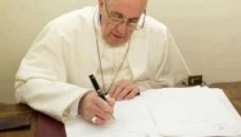 Karácsonyi levelet írt messze élő keresztényekhez a pápa