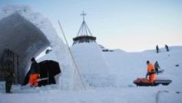 Így készül a Bâlea-tó melletti jéghotel (FOTÓK)