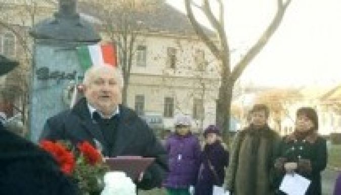 Petőfi Sándorra emlékeztek születésnapján a szatmárnémetiek