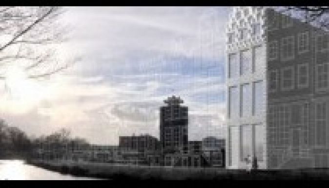 3D nyomtatóval épül emeletes ház Amszterdamban