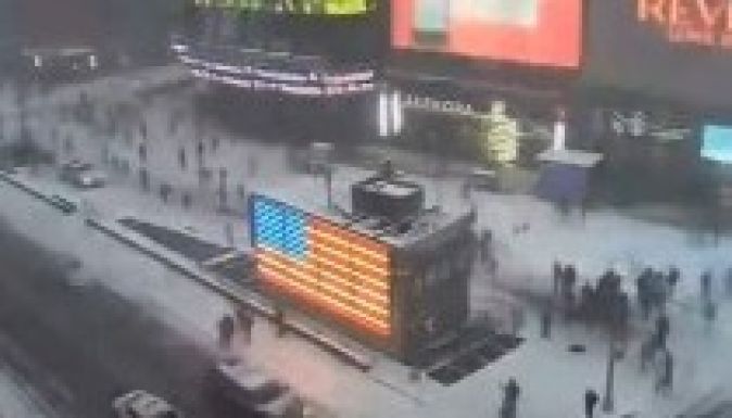 Ilyen ötórányi New York-i havazás egy percbe sürítve (VIDEÓ)