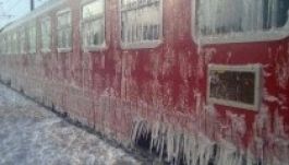 Késnek a vonatok a hideg miatt