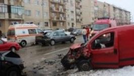 Láncbaleset történt Szatmárnémetiben, egy kislány megsérült