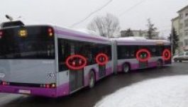 Már közlekednek a lila autóbuszok Kolozsváron (VIDEÓ)