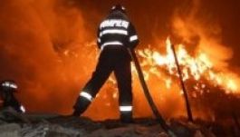 Hatalmas tűz volt Csíkszeredában