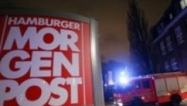 Felgyújtottak egy karikatúrákat közlő német szerkesztőséget