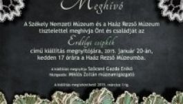 Ritka, régi csipkékből nyílik kiállítás Székelyudvarhelyen