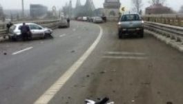 Durva láncbaleset történt az A2-es autópályán