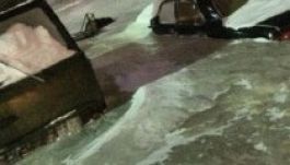 Jégbe dermedt egy teljes utca Szibériában (GALÉRIA)