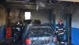 Robbanás volt egy marosvásárhelyi autószervizben