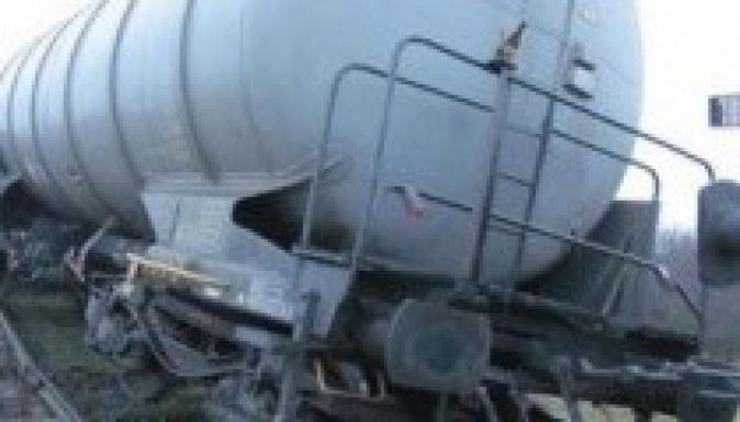 Gázt szállító vagonok siklottak ki Szatmár megyében