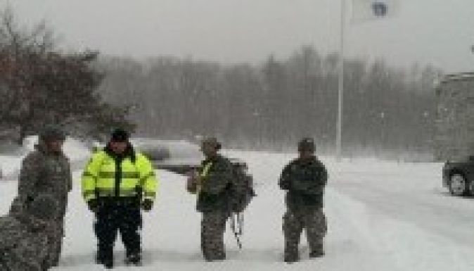 Bevetették a Nemzeti Gárdát az USA-ban a hó ellen