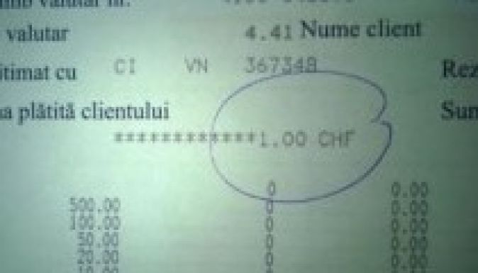 Megőrjítette a banki alkalmazottakat egy frankhiteles