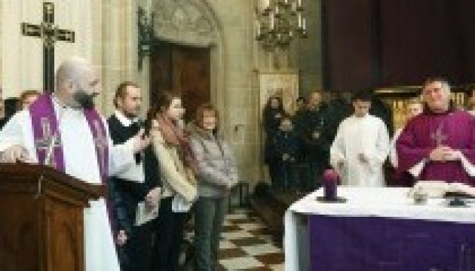 Bécsben gyűjtött az erdélyi magyar árvák számára Böjte Csaba