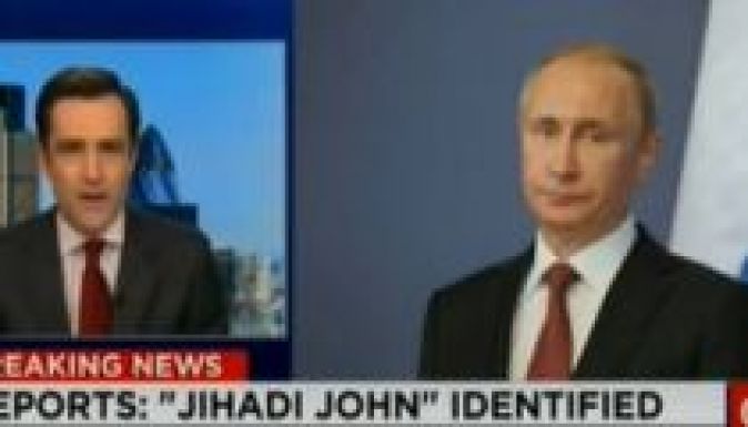 Kínos CNN-baki: az ISIS terroristájának nevezték Putyint (VIDEÓ)