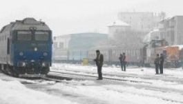 Vonatjáratokat töröltek az időjárás miatt