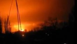 Felrobbant egy donyecki vegyi üzem (VIDEÓ)