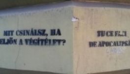 Magyar fordítások kerültek a kolozsvári román graffitik mellé