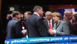 Merkellel tárgyalt Johannis az EU-csúcs előtt