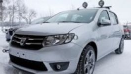 Lesifotó készült a sportos Dacia Sanderoról
