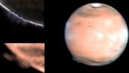 Rejtélyes foltot észleltek a Mars fölött