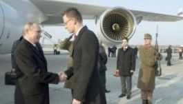 Megérkezett Budapestre Vlagyimir Putyin
