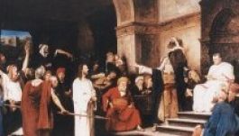 Megvette a magyar állam Munkácsy Krisztus Pilátus előtt című képét