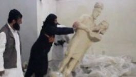 Kalapáccsal vertek szét ősi műkincseket az Iszlám Állam terroristái