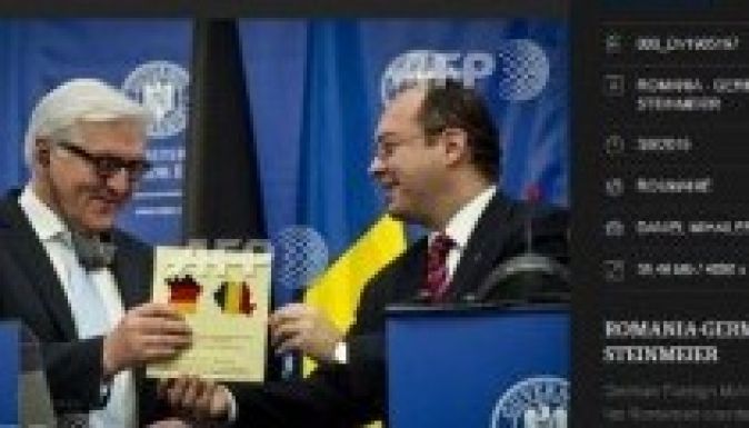 Furcsa ajándékot kapott a német külügyminiszter Romániában