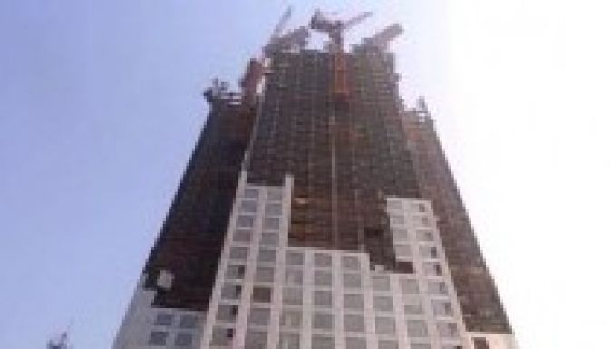 Egy kínai építőipari cég 19 nap alatt húzott fel egy felhőkarcolót