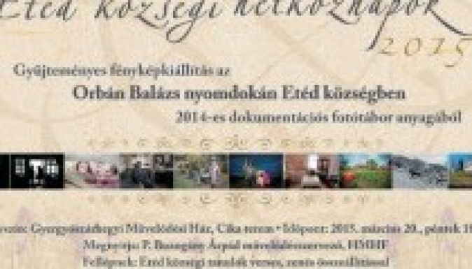Etéd községi hétköznapok bemutatása Gyergyószárhegyen