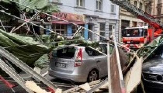 Megérkezett Németországba a Niklas orkán