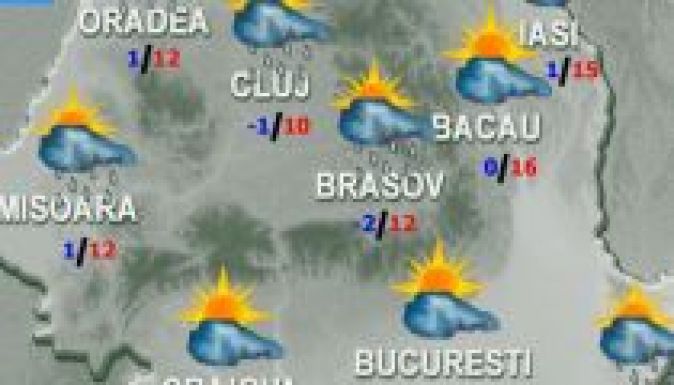 Eső, havazás lesz szerdán és csütörtökön