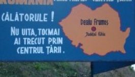 Románia földrajzi középpontja egy szász település