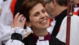 Nőnapon misézett az első női anglikán püspök