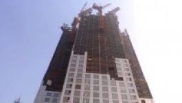 Egy kínai építőipari cég 19 nap alatt húzott fel egy felhőkarcolót