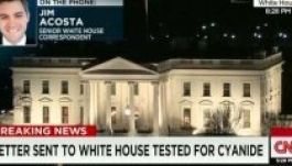 Ciánt tartalmazó borítékot küldtek a Fehér Házba?