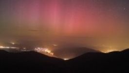 Sarki fényt fotóztak Magyarországon