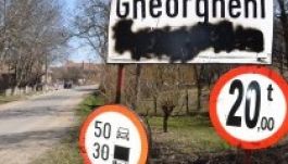 Megrongálták Györgyfalva helységnévtábláját