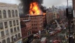 Felrobbant egy lakóház Manhattanben