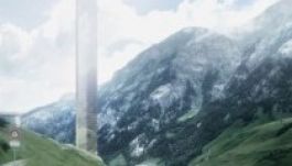 Felhőkarcolót építenek a svájci Alpokba
