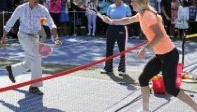 Így még nem látta az amerikai elnököt (VIDEÓ)