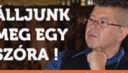 Álljunk meg egy szóra Fekete Vincével