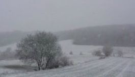 Munkatársunk őrült hóviharba futott bele a Nyárádmentén (VIDEÓ)