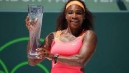 Serena Williams kiütéssel diadalmaskodott Miamiban
